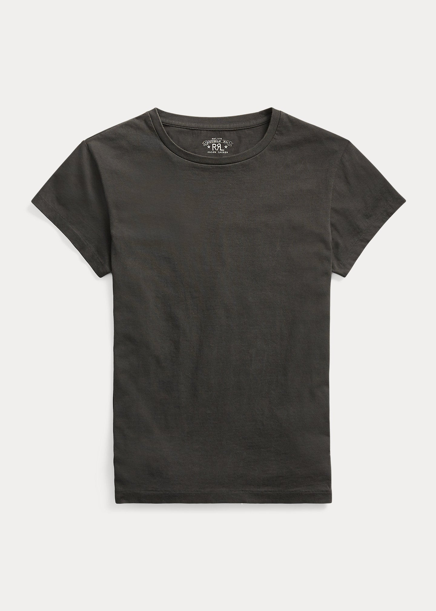 RRL Cotton Jersey Crewneck T-Shirt Black