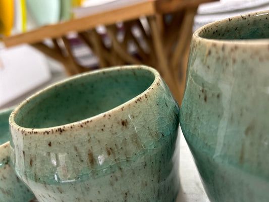 Hand Crafted Pottery Set of 3