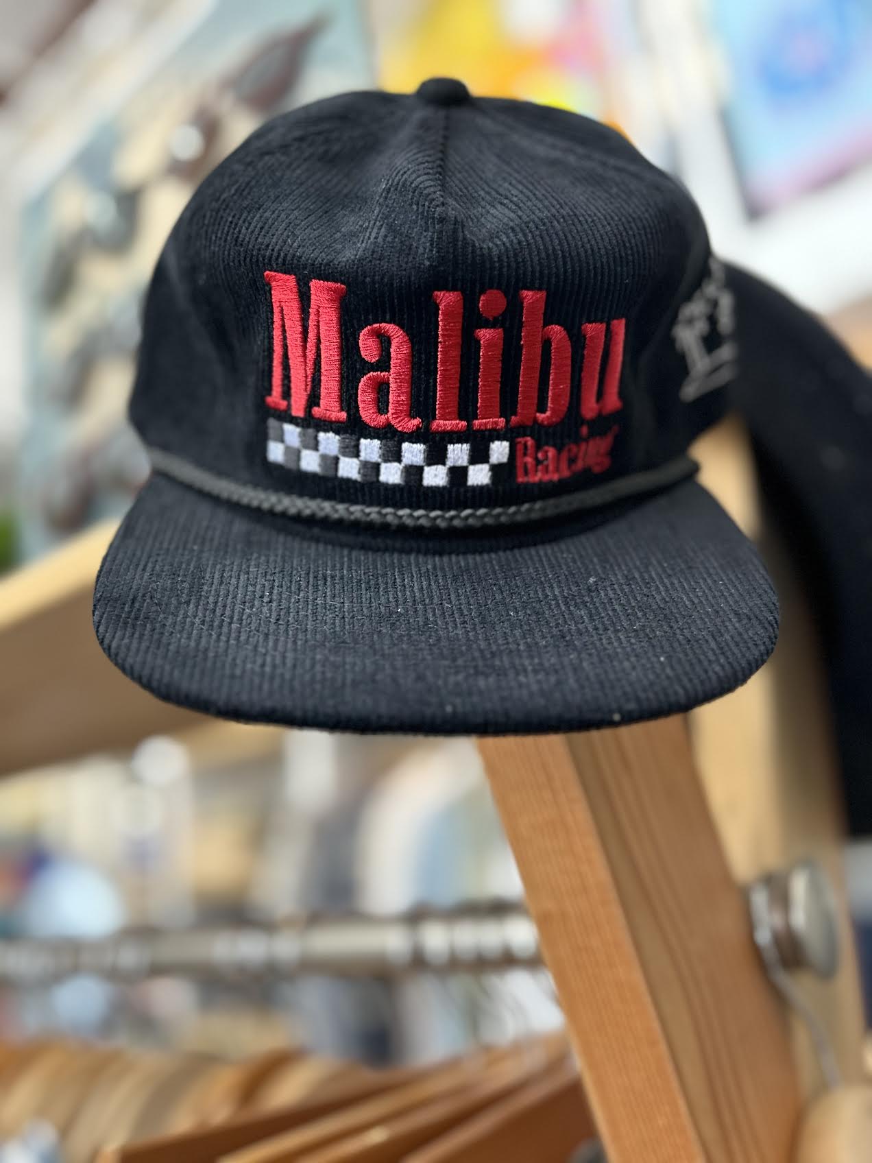 Malibu Racing Corduroy- Black