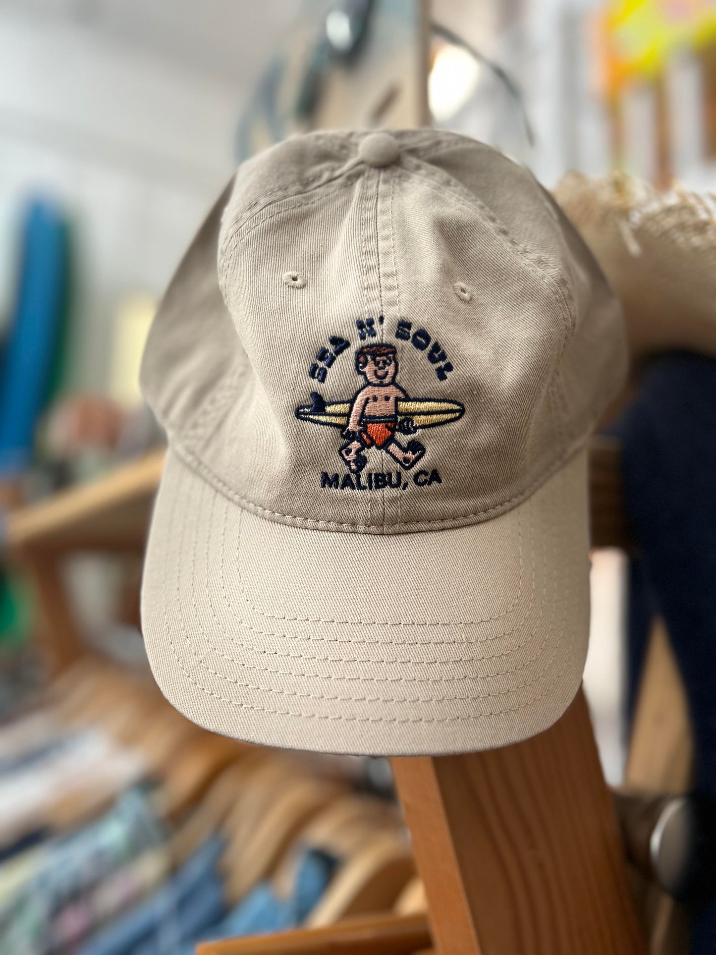 Surfer Dude Sammy Hat - Cream