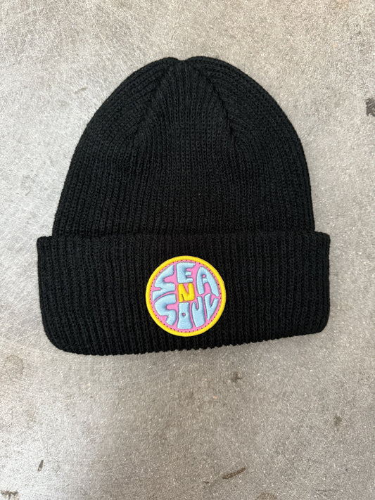 Sea n Soul Beanie black/purple