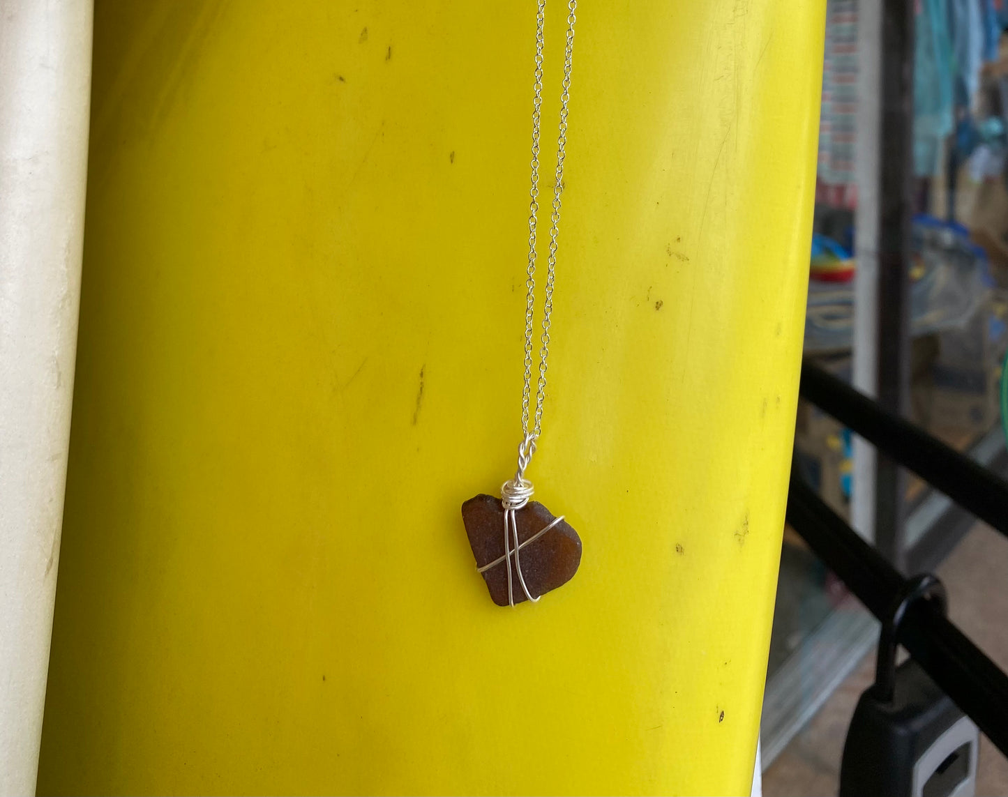 Malibu Seaglass Chain Necklace