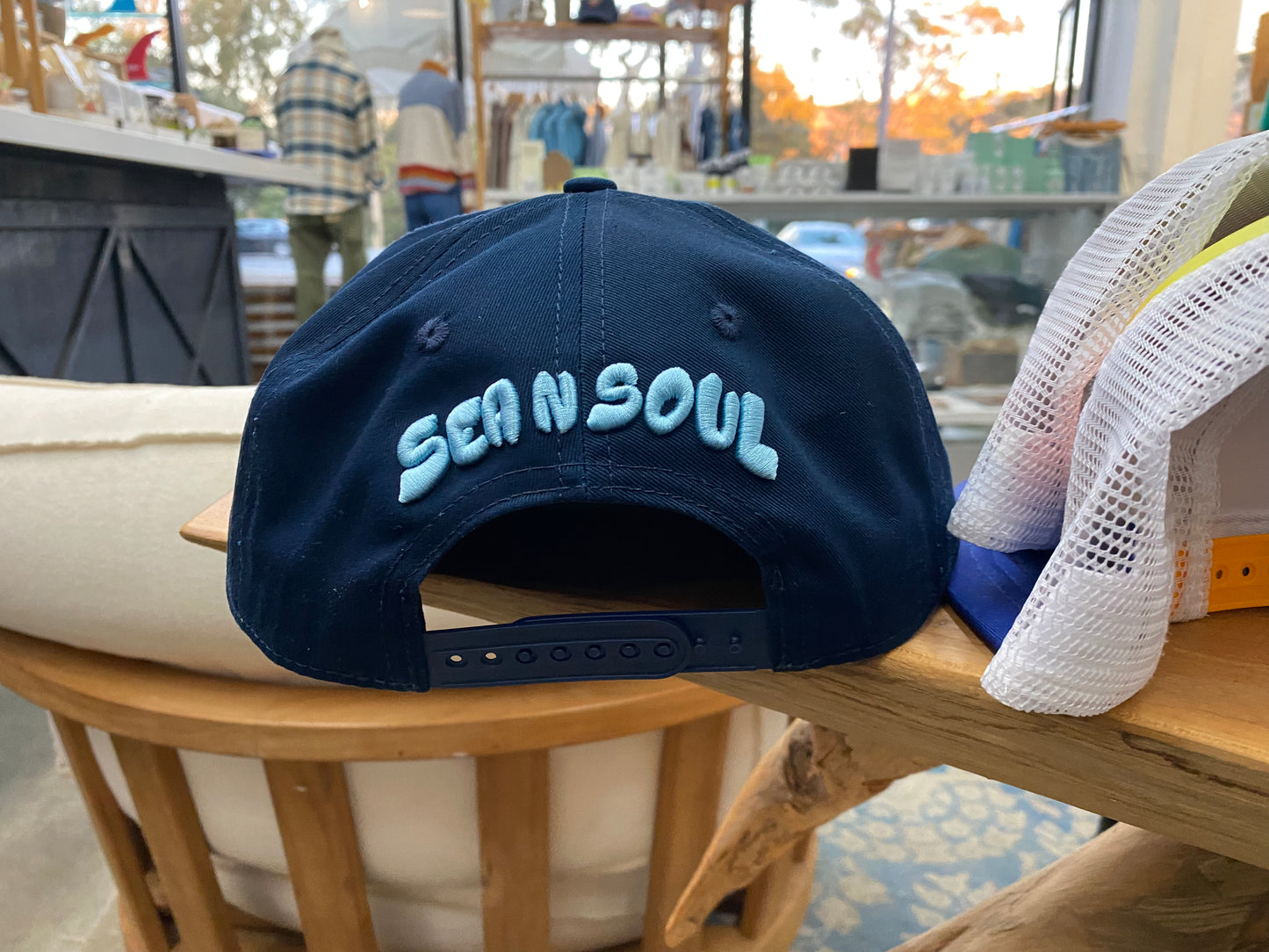 Malibu Sea N Soul Flat-Brimmed Baseball Cap