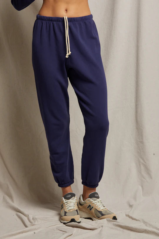 johnny french terry easy sweatpant dusk