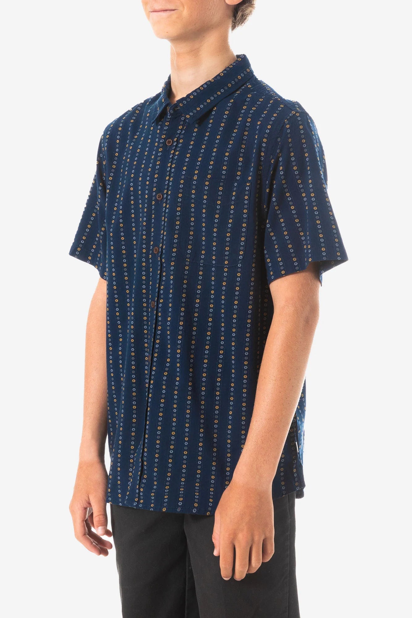 BOYS RESONATE SHIRT- Navy