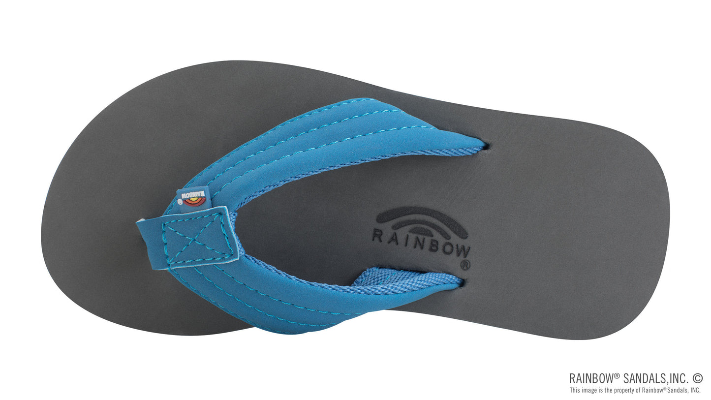 The Grombow - Soft Rubber Top Sole with 1" Strap and Pin Line