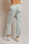 stevie cotton fleece easy sweatpant