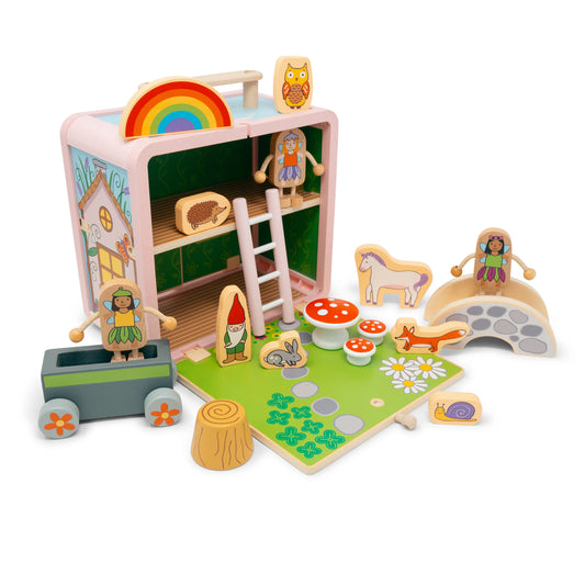 Fairy House Suitcase Toy Set