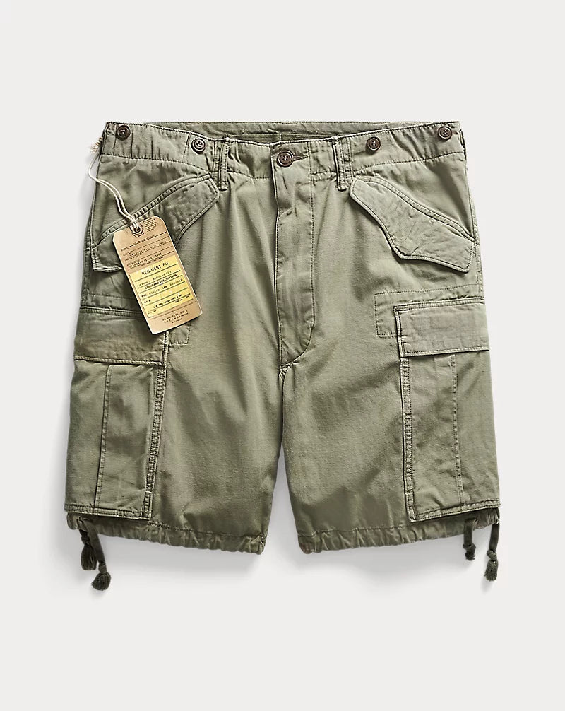 RRL Ripstop Cargo Short (Shelter Green)