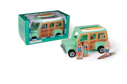 Surf's Up Dude Magnetic Truck Toy Set