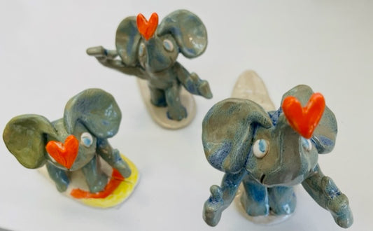 MASA Ceramic Elephant heart