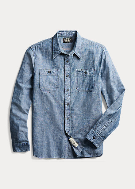 Long-Sleeve Chambray Cameron Work Shirt